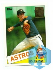 1999 Topps NOLAN RYAN #18 of 27 1985 Topps Reprint #760 Astros